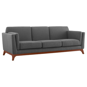 Modern Contemporary Urban Living Living Room Lounge Sofa, Gray