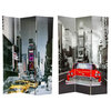 6 ft. Tall New York City Taxi Double Sided Ro