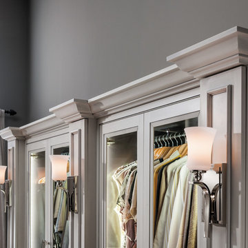 Elegant Hideaway Closet