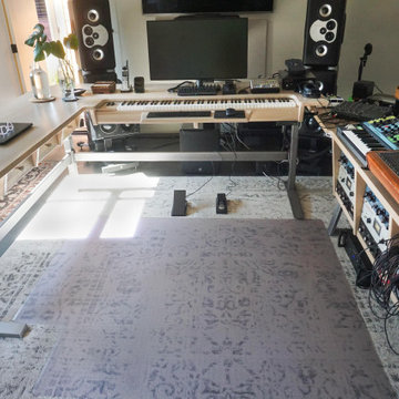 Custom Studio Desk for Film Composer Rob Simonsen