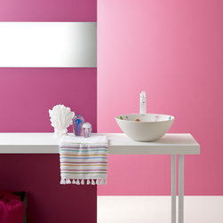 New Cuenca washbasin with Jellyfish&acute;s pattern by Bathco by David Delf&iacute;n - Bathroom Sinks