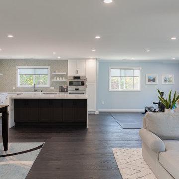 Open-Layout Kitchen & Living Space in Brookview