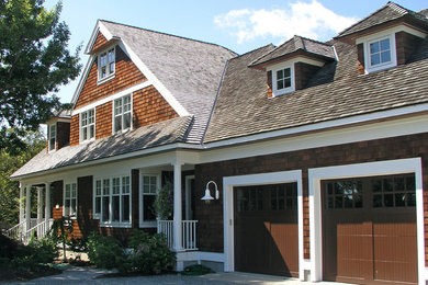 Inspiration for a timeless exterior home remodel in Providence