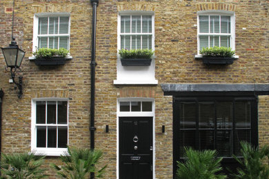Photo of a house exterior in London.