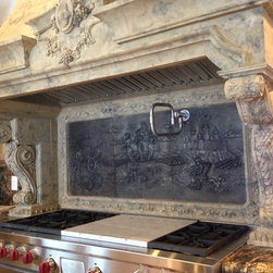 Custom Bronze Back Splash - Kitchen Products