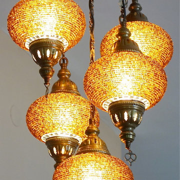 Mosaic Chandeliers
