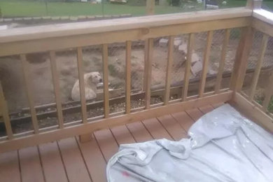 Deck remodeling