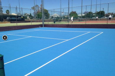 Tennis and Basketball Courts