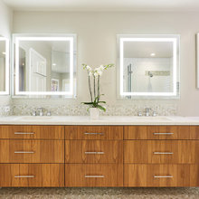 bathroom storage, shelves & mirrors