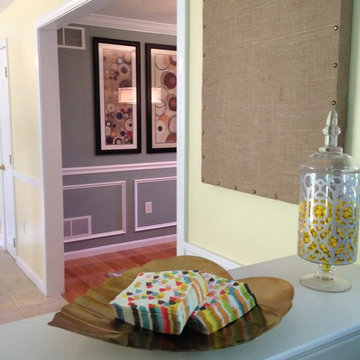 Custom Built in Bookcases and Fireplace Mantles