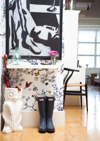 Фьюжн Прихожая Williamsburg (Brooklyn) Loft