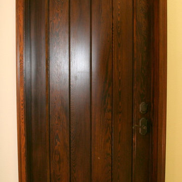 Old growth cypress door