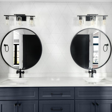 Transitional & Moody: Custom Home 004