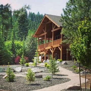 Timber Framed Deck