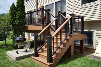 Transitional deck in New York.