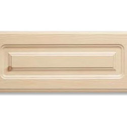 Tulalip Liberty RTF Drawer Front from CabinetNow.com shown in Knotty Pine - Kitchen Cabinetry