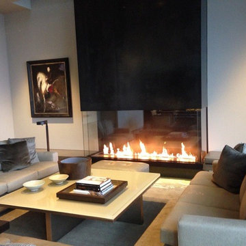 Custom Gas Fireplaces - Custom Fire Art