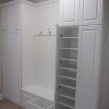 Beadboard Mudroom