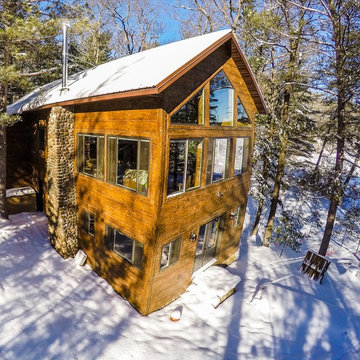 Concrete Log Siding Homes