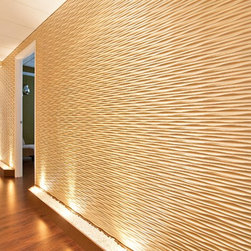 Ripples 3D wall panels at Eden Spa - Products