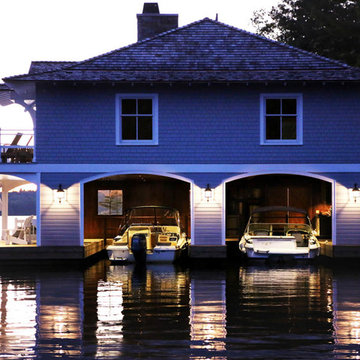 Boathouse on Lake Muskoka