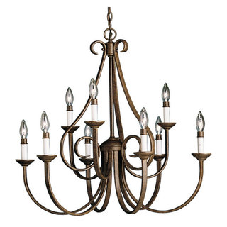 Chandelier 9-Light - Traditional - Chandeliers - by Buildcom | Houzz