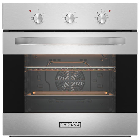 Empava 24" Tempered Glass Electric Built-in Single Wall Oven