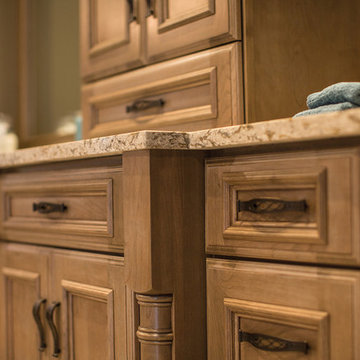 Cozy Cashew Master Bathroom Retreat