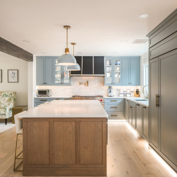 MODERN FRENCH RIVIERA FEEL KITCHEN RENOVATION BY TALHA GURSOY