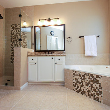 "Crema Murano" Master Bathroom Remodel