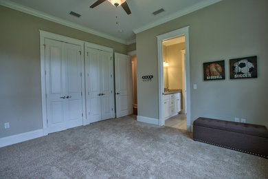Bedroom - craftsman bedroom idea in Atlanta