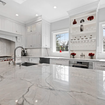 Custom Inset Kitchen Renovation Essex Fells NJ