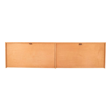 EARLY FLORENCE KNOLL BIRCH WALL MOUNT CABINET