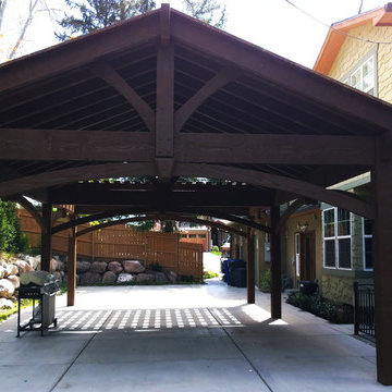 Entertainment Size | Timber Frame Pavilion