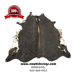 Black Cowhide with White Sides CH-ETBBW8-01 - Products