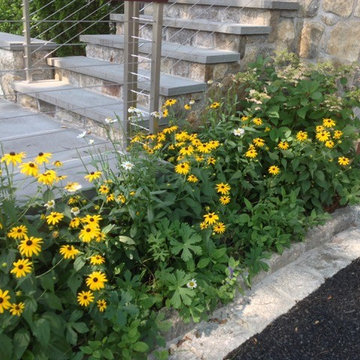 Custom Masonry Design and Naturalistic Landscaping