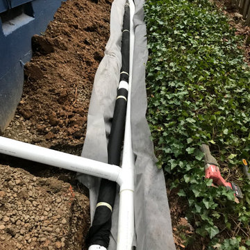 Gutter Downspout Drain and French Drain