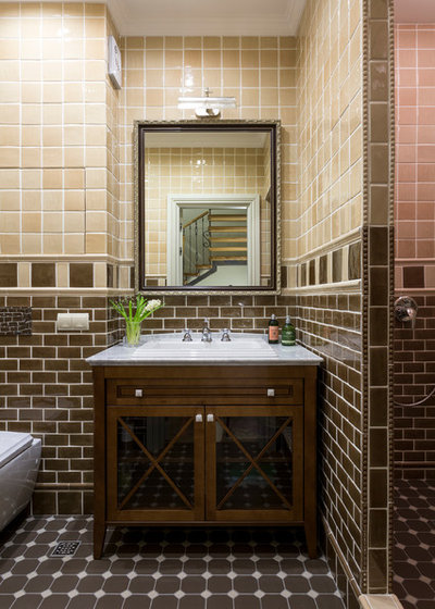 Современный Ванная комната by Компания "А-Дизайн"