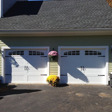 Steel Carriage House Garage Doors