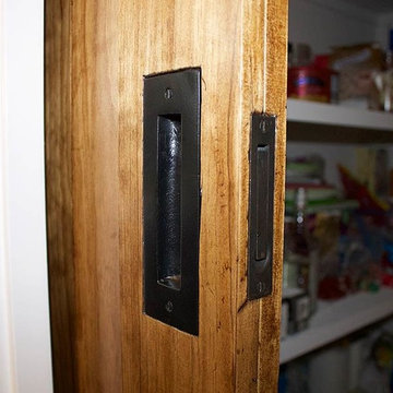 DIY Rustic Pantry Pocket Door
