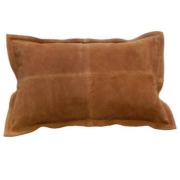 Camel Suede 15x23" Cushion