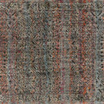 Loloi - Charcoal Sunset Javari Area Rug by Loloi, 2'6"x8' - Designed for looks and engineered for long-lasting durability, the Javari Collection takes the floor to new heights. The distressed all-over patterns are modernized through bold colors that enliven and transform the rugs' surroundings, while the power-loomed polyester and polypropylene construction ensures very limited shedding.