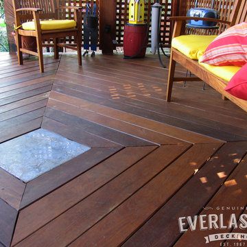 Backyard Retreat with Ipe Decking & Lattice