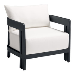 Porticello Aluminum Lounge Chair - Outdoor Lounge Chairs