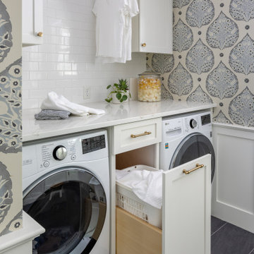 Laundry & Powder Room Entryway