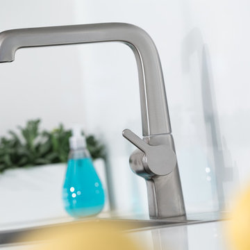 Kitchen Faucet from Kohler with Dura Supreme Cabinetry