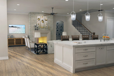 Living room - contemporary living room idea in Oklahoma City