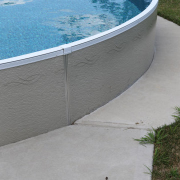 Semi-Inground Metric Series Radiant Pool