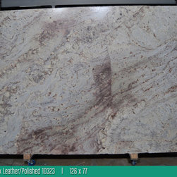 Typhoon Bordeaux Leather/Polished - Kitchen Countertops