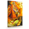 Kristin Humphrey "Reflecting Light" Wrapped Art Canvas, 12"x10"
